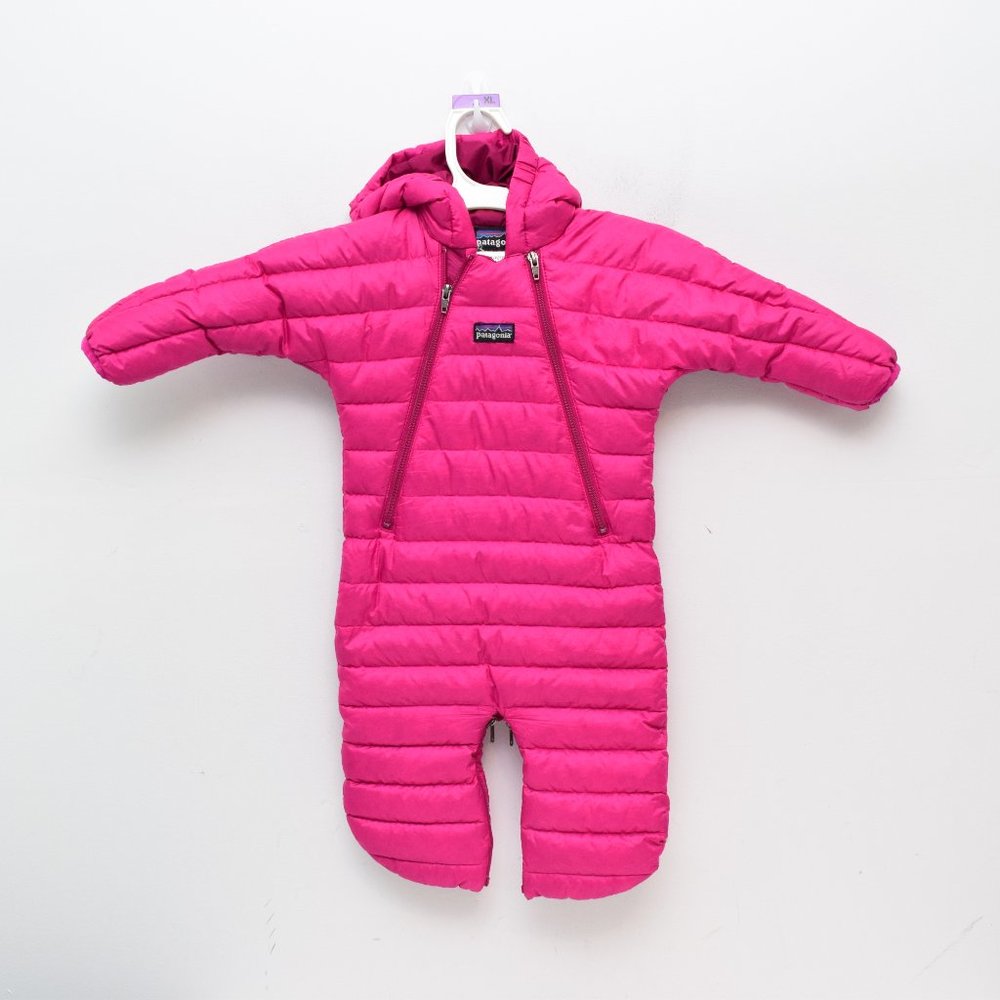 Patagonia 3 Month Down Bunting Pink Girls Winter H